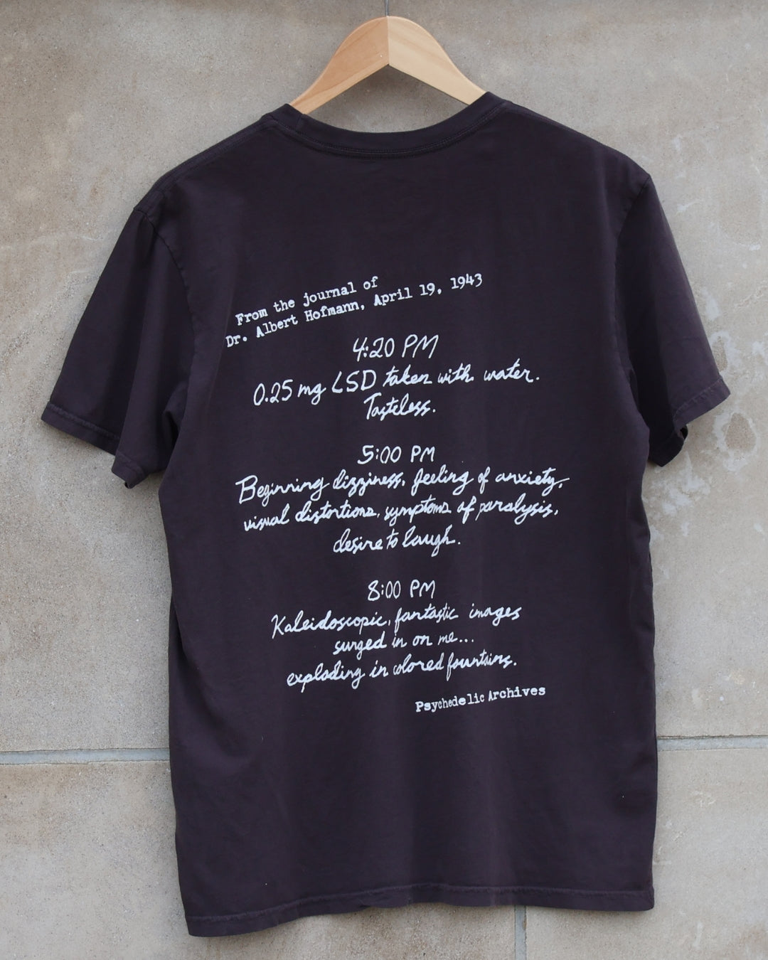 Bicycle Day Albert Hofmann's Journal T-Shirt