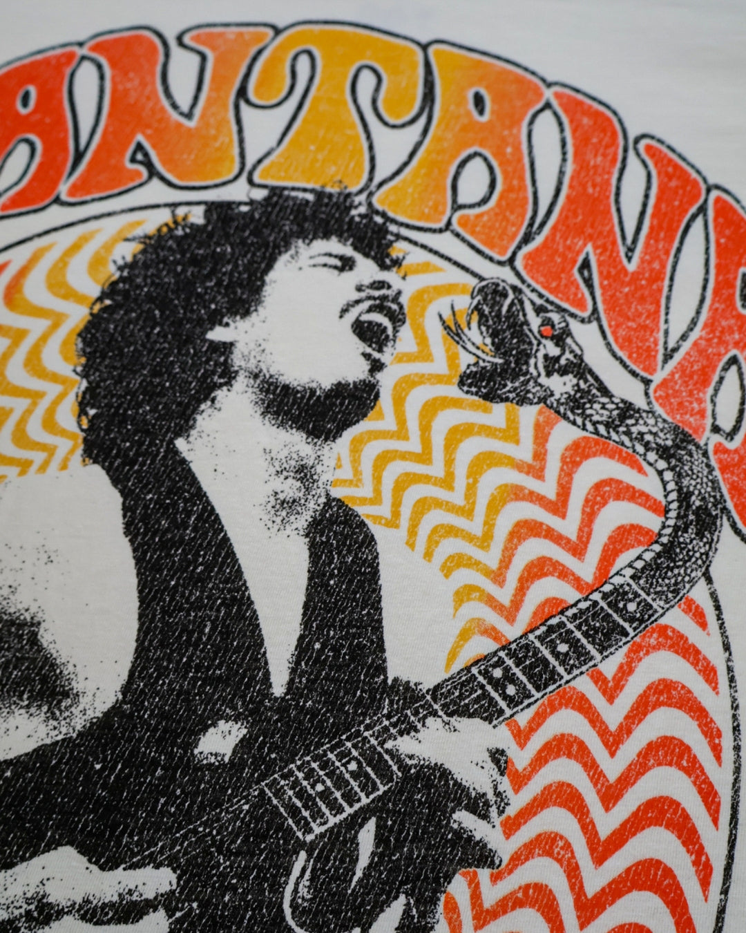 Santana Woodstock Electric Snake T-Shirt