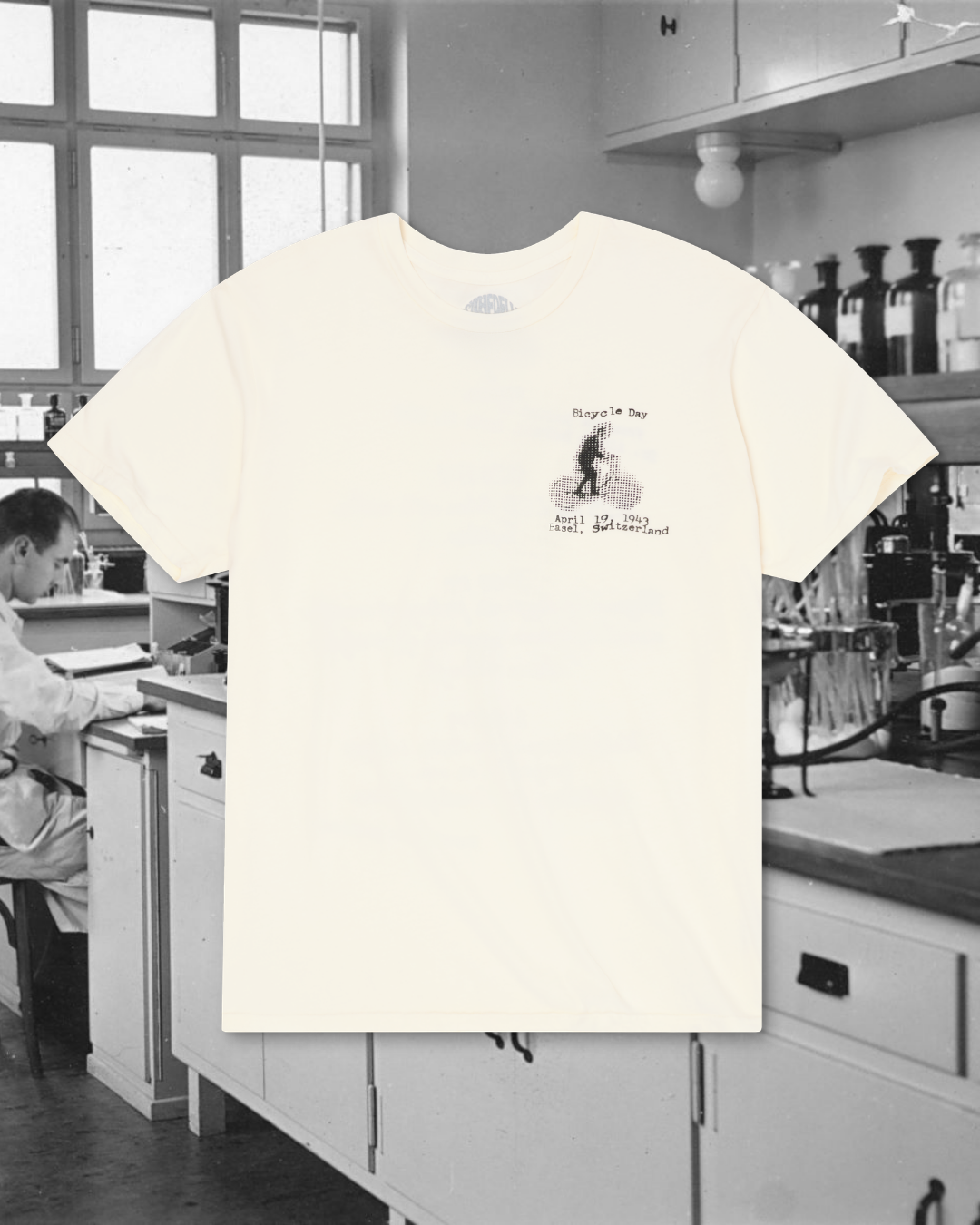 Bicycle Day Albert Hofmann's Journal T-Shirt