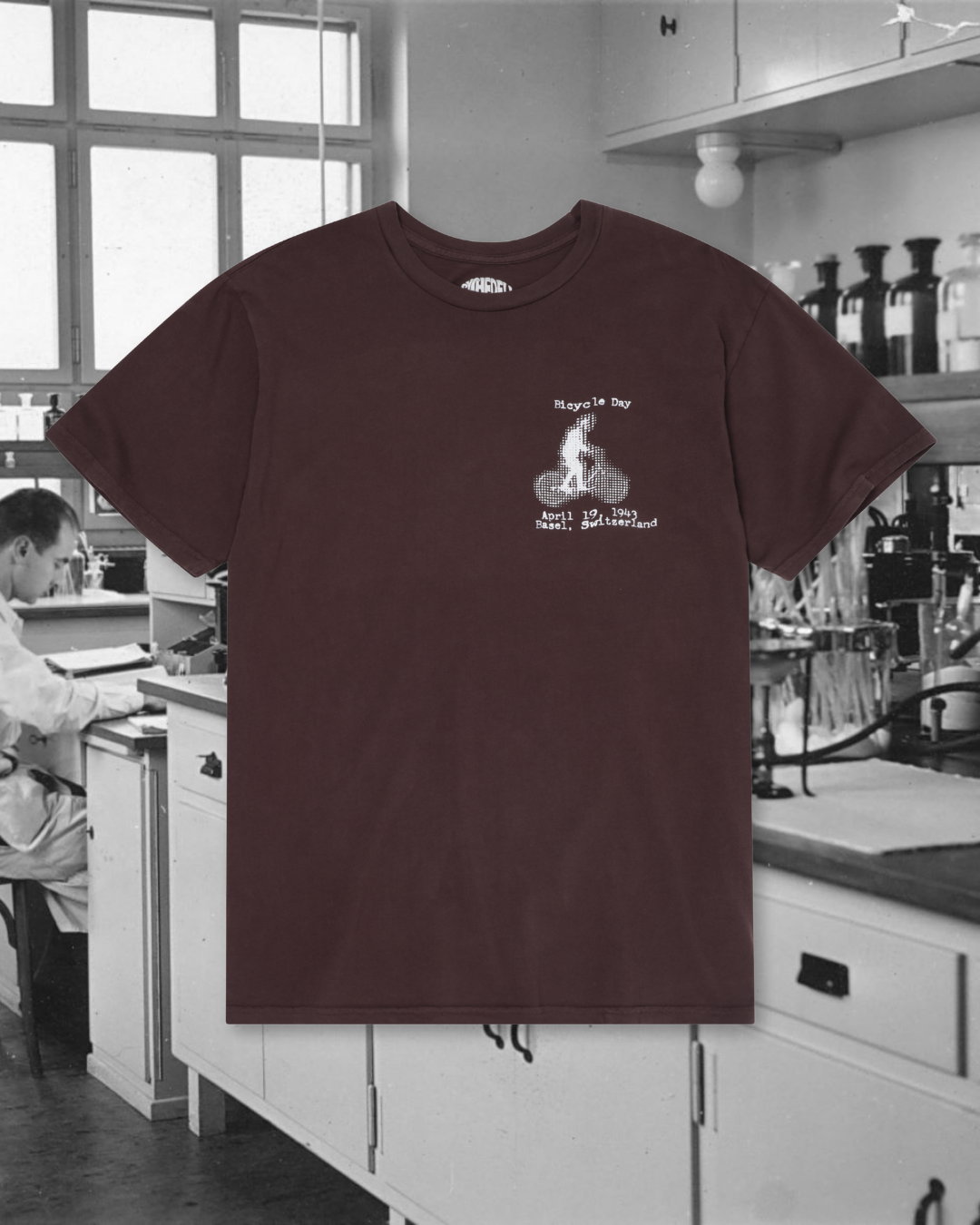 Bicycle Day Albert Hofmann's Journal T-Shirt
