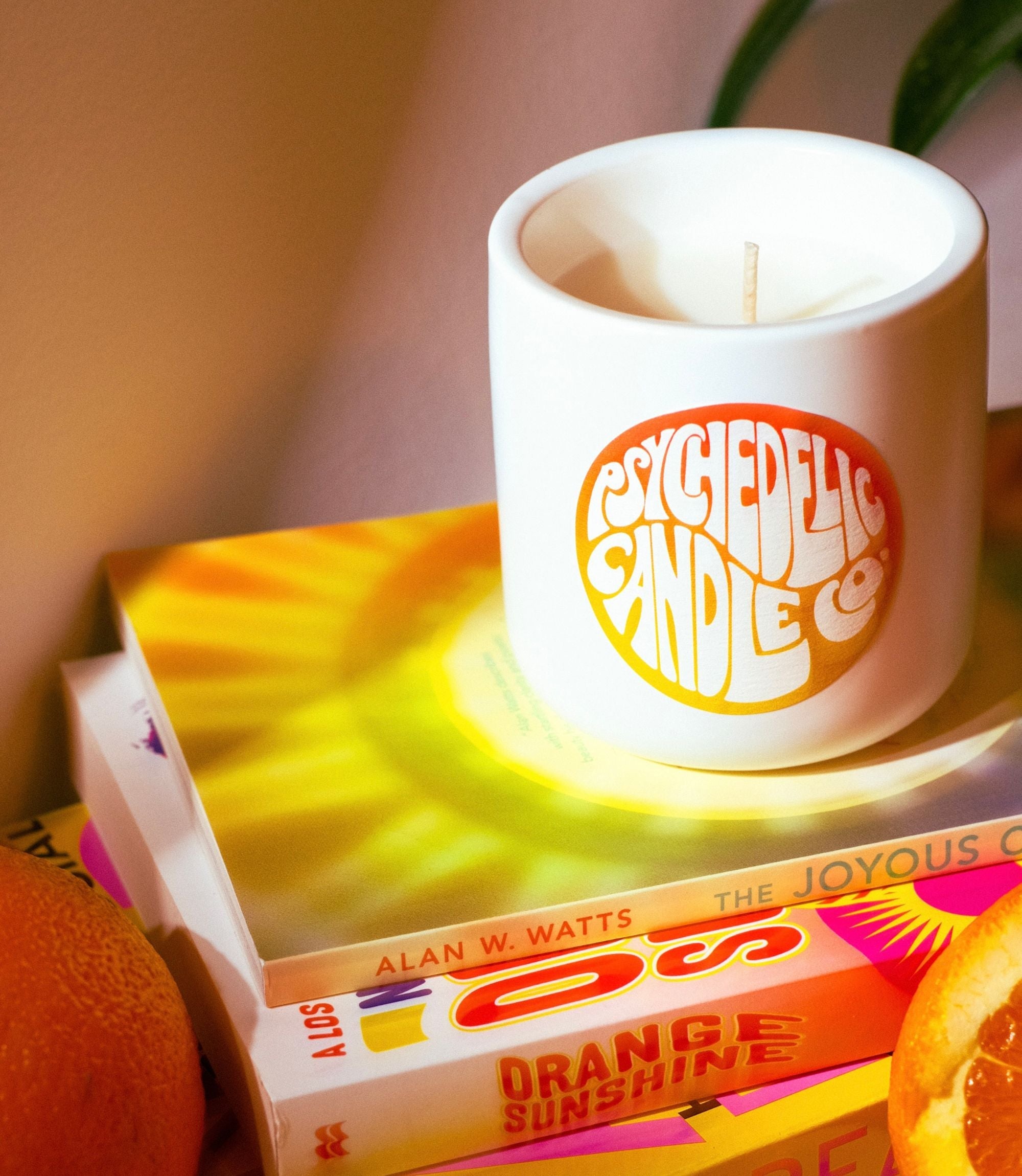 Cylob - Cylobian Sunset エクスペリメンタル アンビエント Orange Sunshine Candle | Bright Citrus & Soft Musk Blend