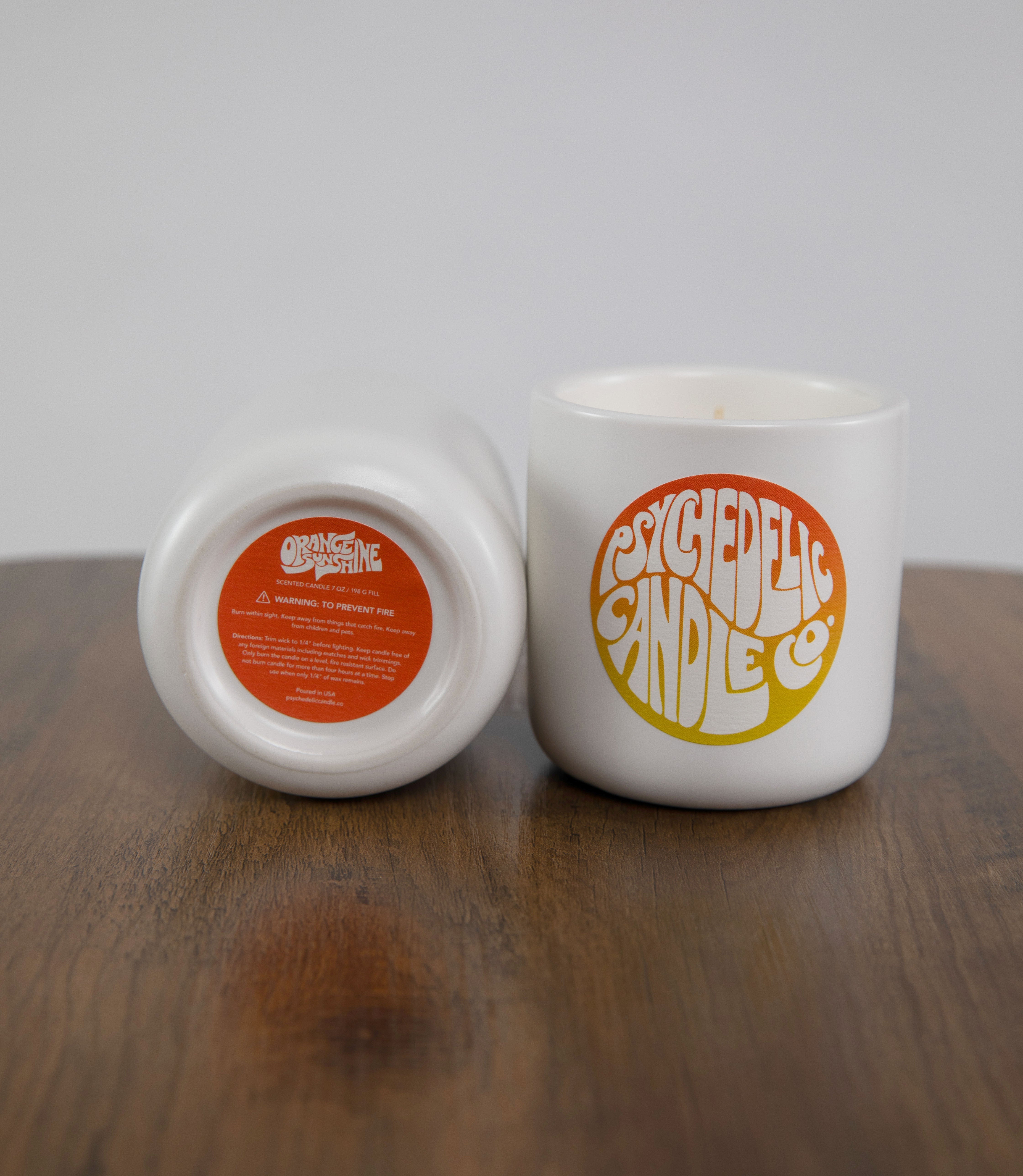 Orange Sunshine Candle | Bright Citrus & Soft Musk Blend