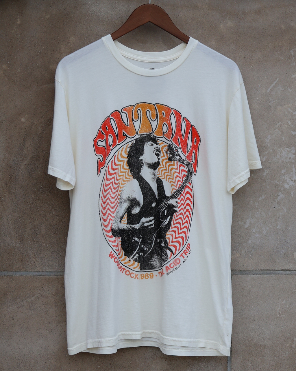 Santana Woodstock Electric Snake T-Shirt