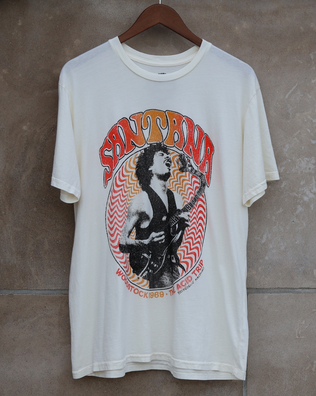 Santana Woodstock Electric Snake T-Shirt